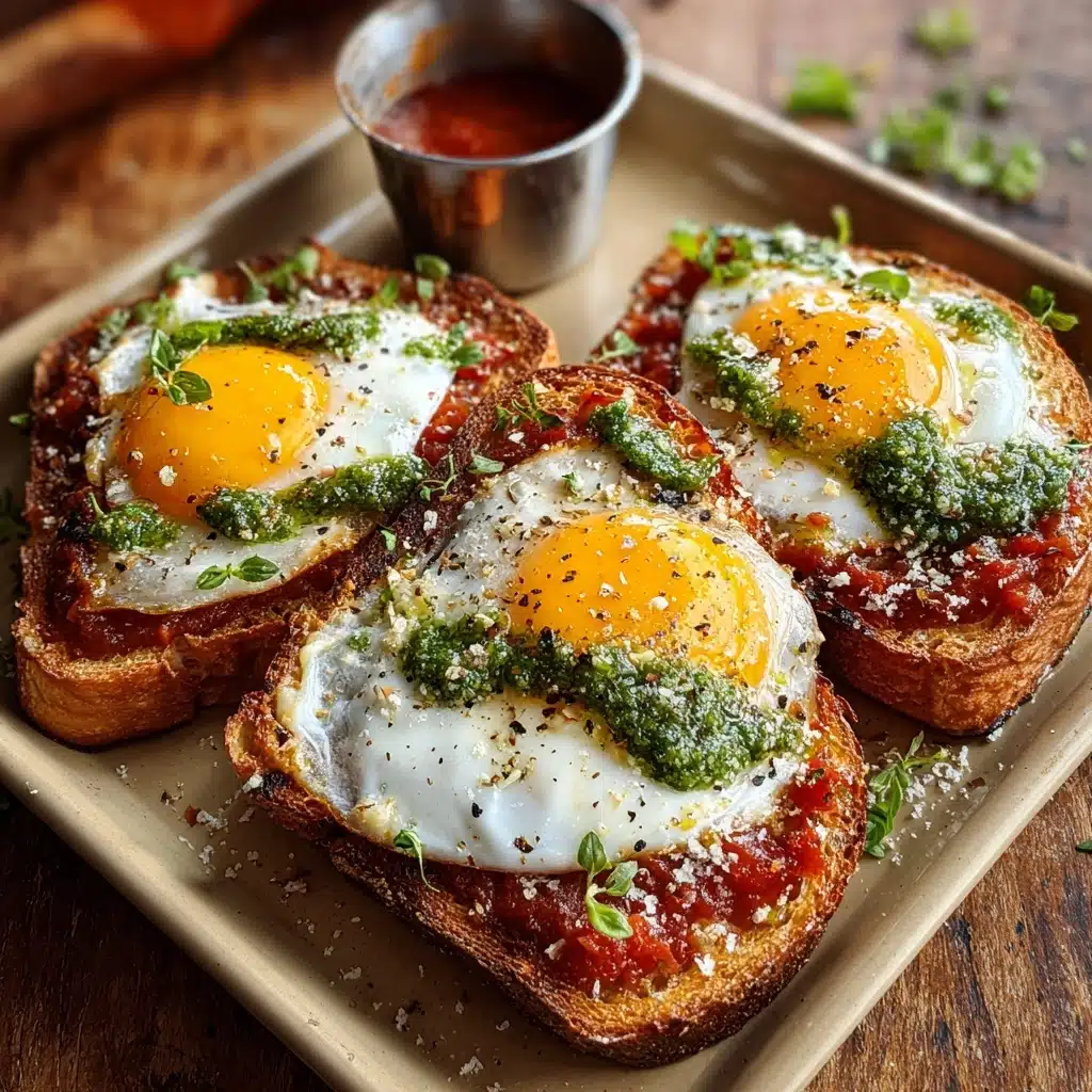 Shakshouka Toast Recipe
