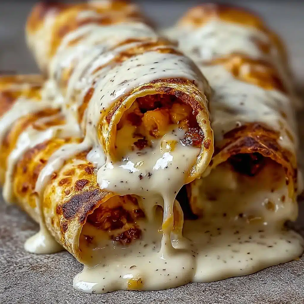 Cheesy Garlic Chicken Wraps Recipe That Everyone Loves Recipe - Recipe Image