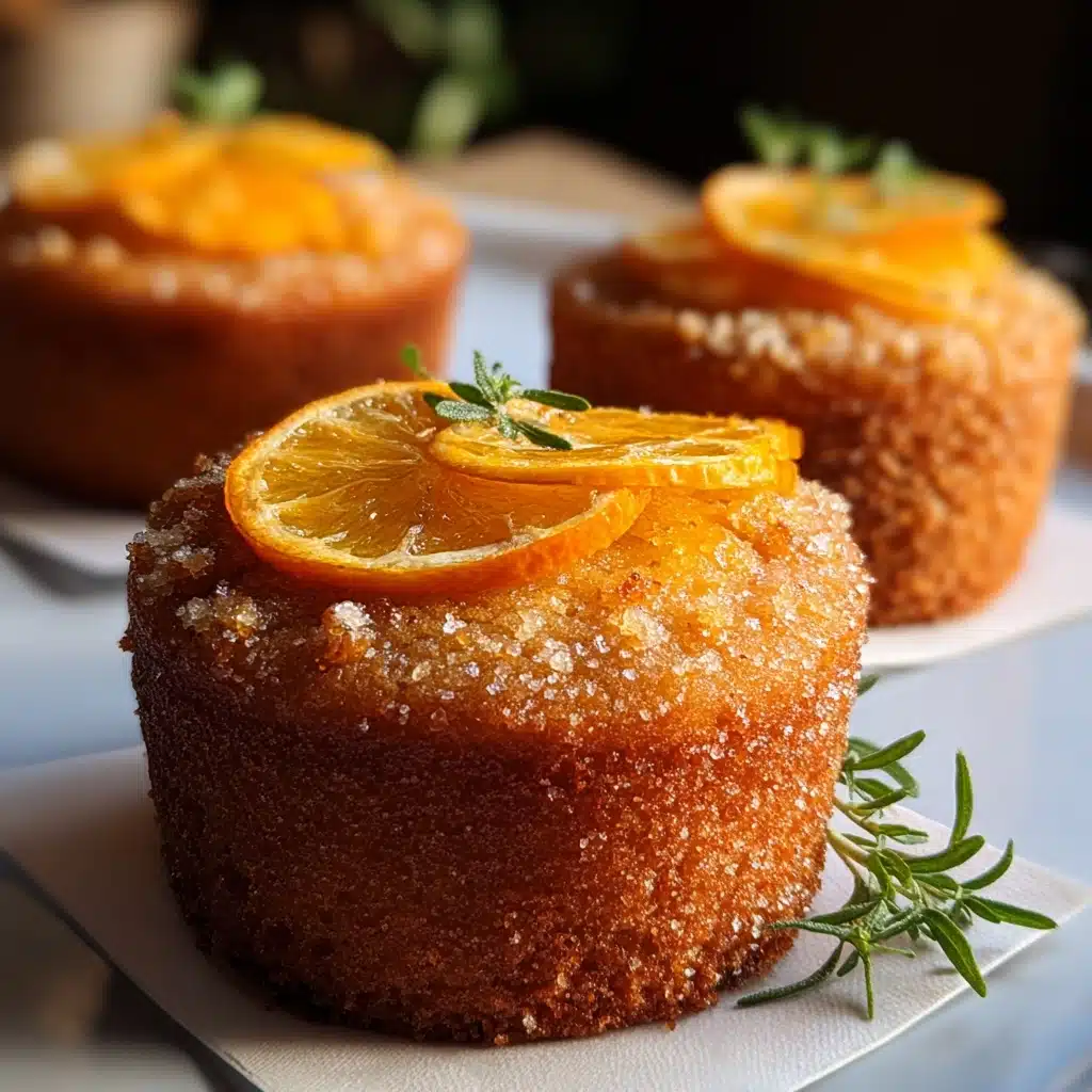 orange ginger honey cakes Recipe - Recipe Image