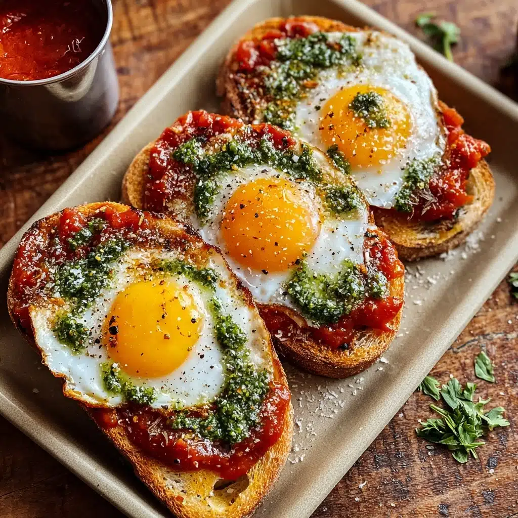 Shakshouka Toast Recipe - Recipe Image