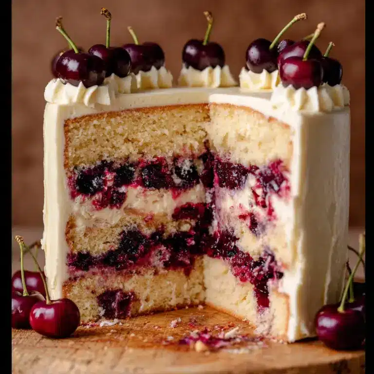 White Forest Cake Recipe