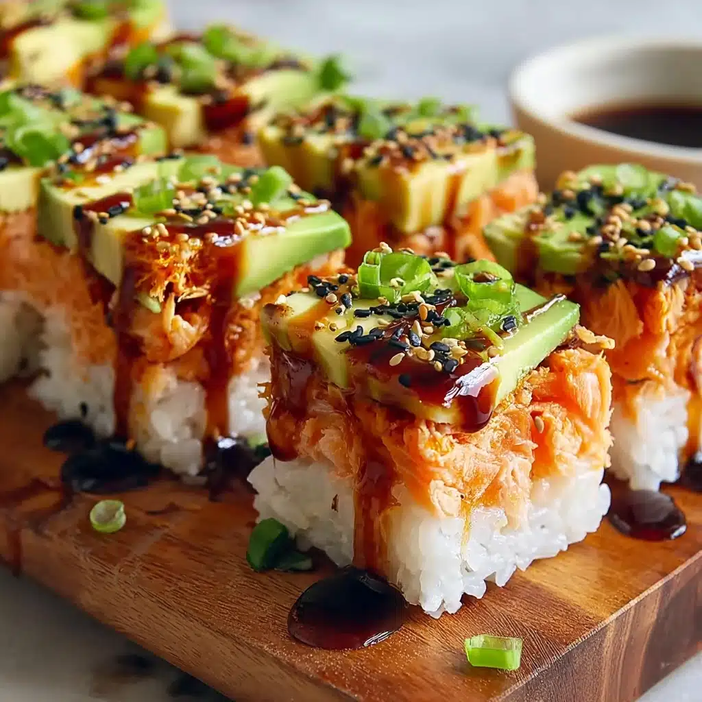 Spicy Salmon Sushi Bake Recipe