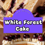 White Forest Cake Recipe