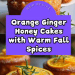 orange ginger honey cakes Recipe