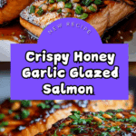 Easy Crispy Honey Garlic Glazed Salmon Recipe