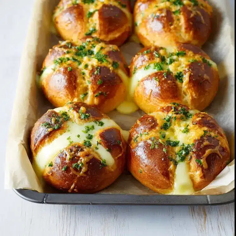 Korean Cream Cheese Garlic Bread Recipe