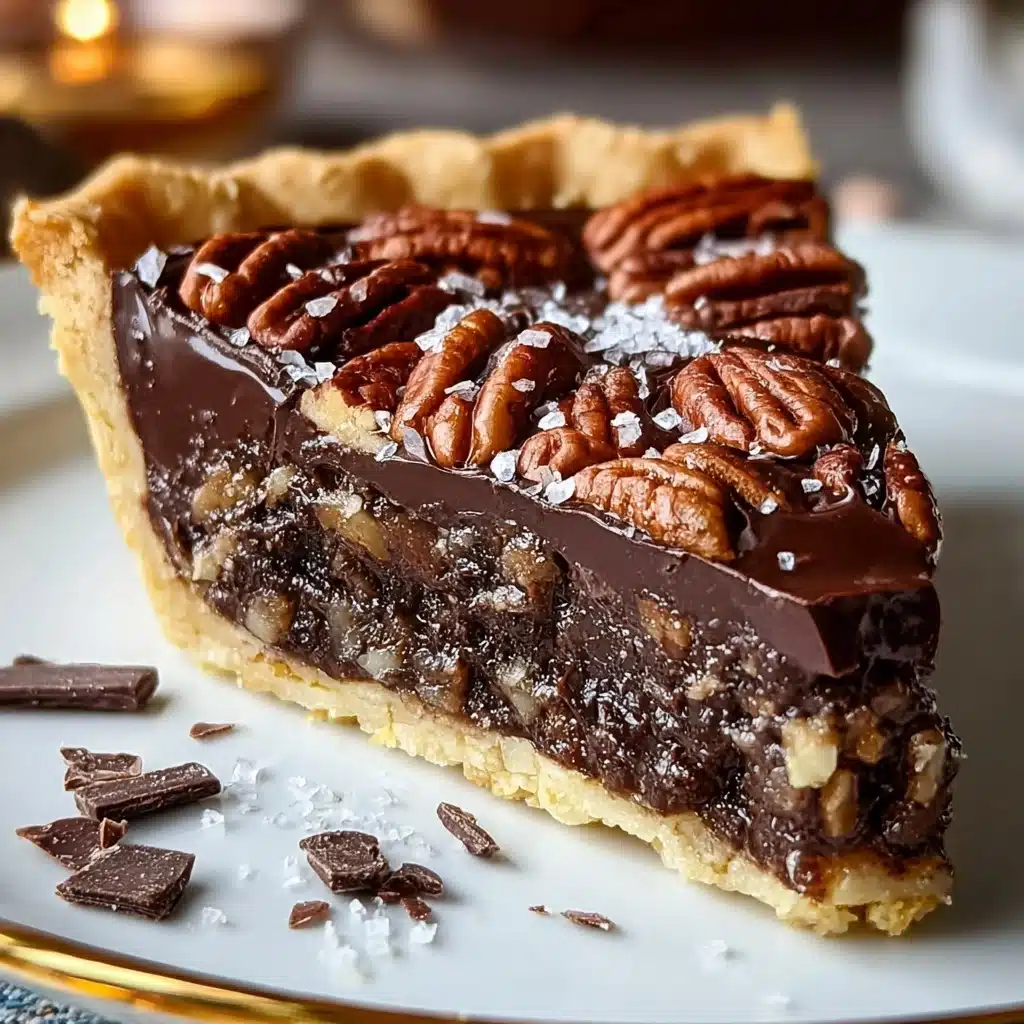Texas Chocolate Pecan Pie Recipe - Recipe Image
