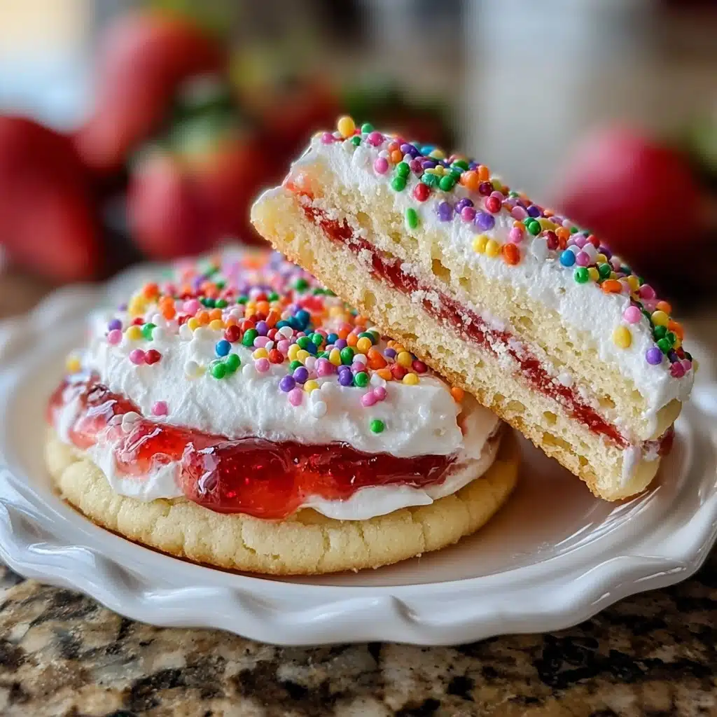 Strawberry Pop Tart Sugar Cookies Recipe - Recipe Image