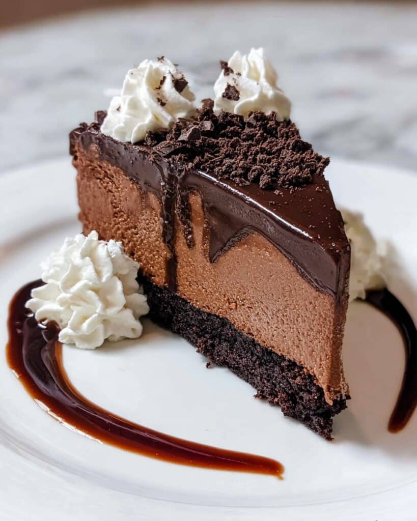 Chocolate Fudge Truffle Cheesecake Recipe