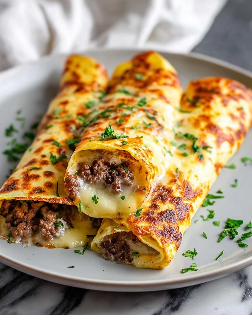 Keto Philly Cheesesteak Rolls Recipe