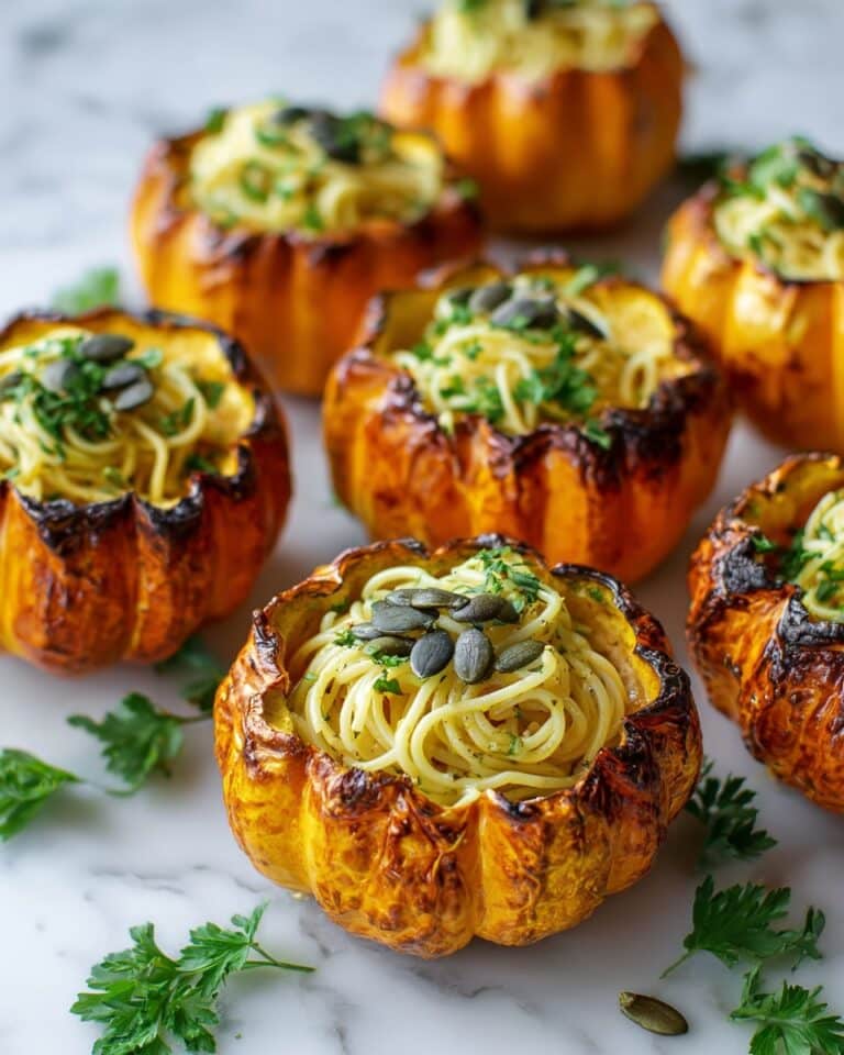 Pumpkin Alfredo Pasta Cauldrons – A Cozy & Magical Fall Dinner Recipe