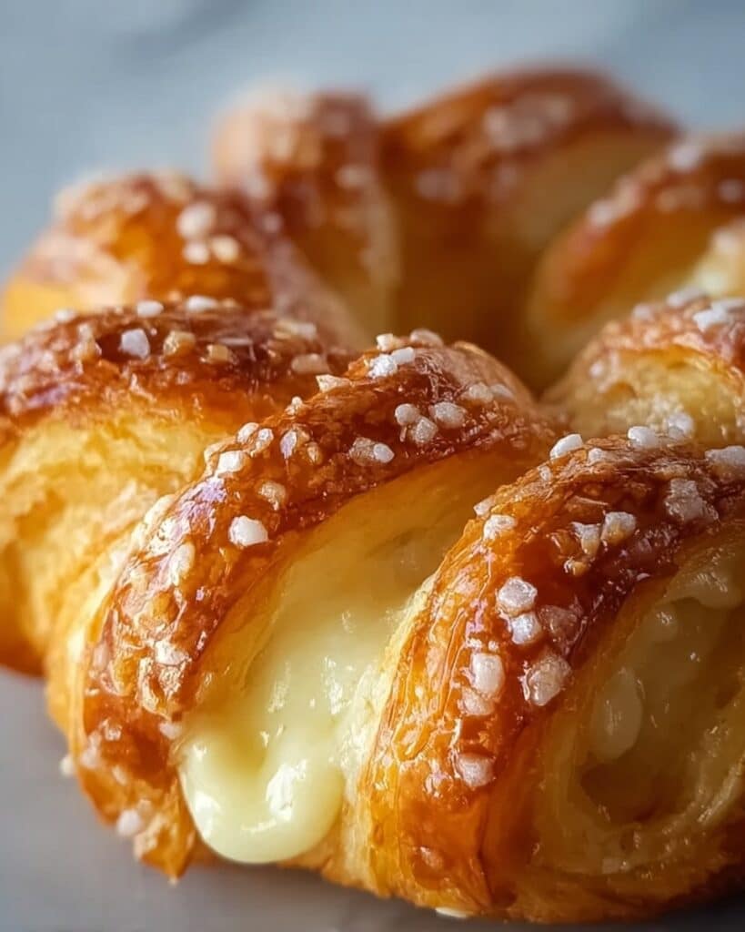 Cheese-Stuffed Pretzels Recipe