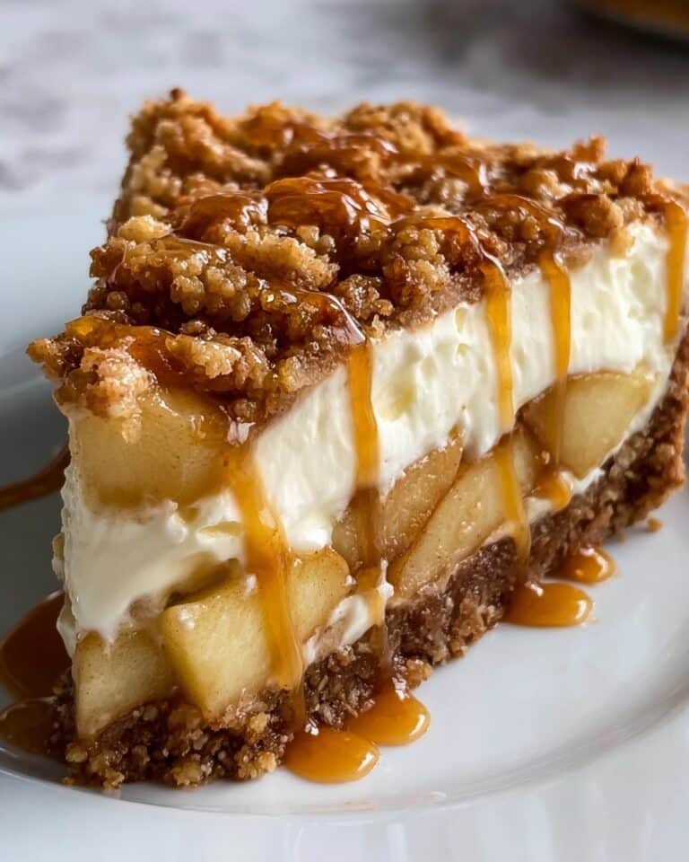 Apple Crisp Cheesecake: A Divine Comfort Food Classic Recipe