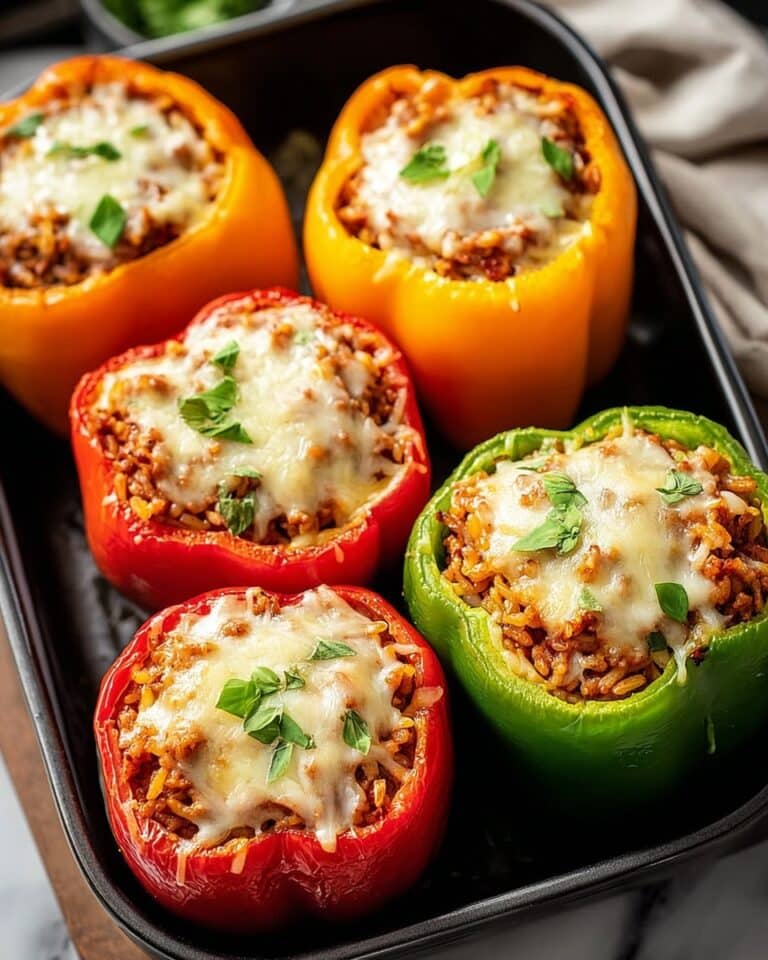 Classic Stuffed Peppers for a Cozy Homemade Dinner Delight Recipe