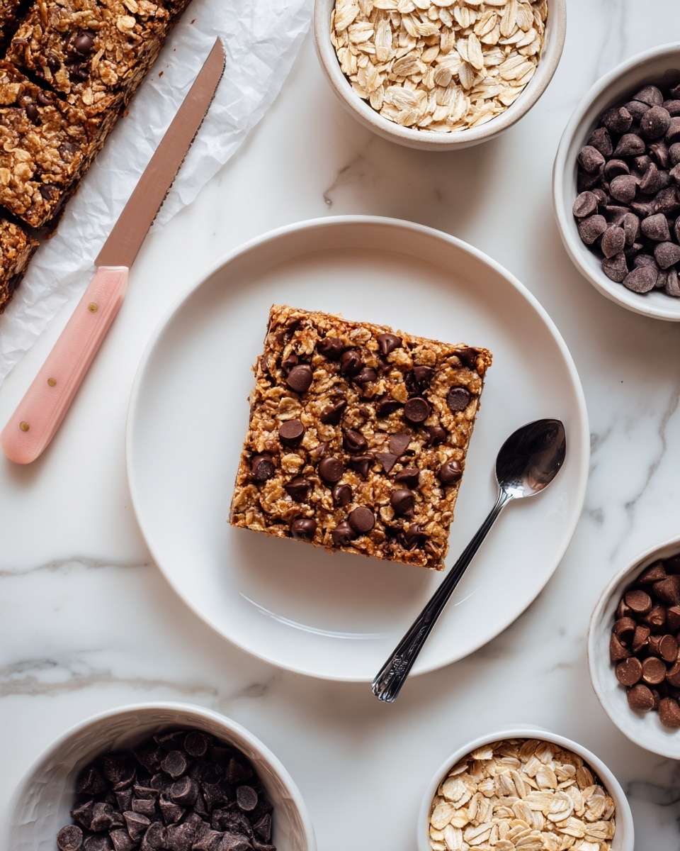 Banana Oatmeal Bars Recipe