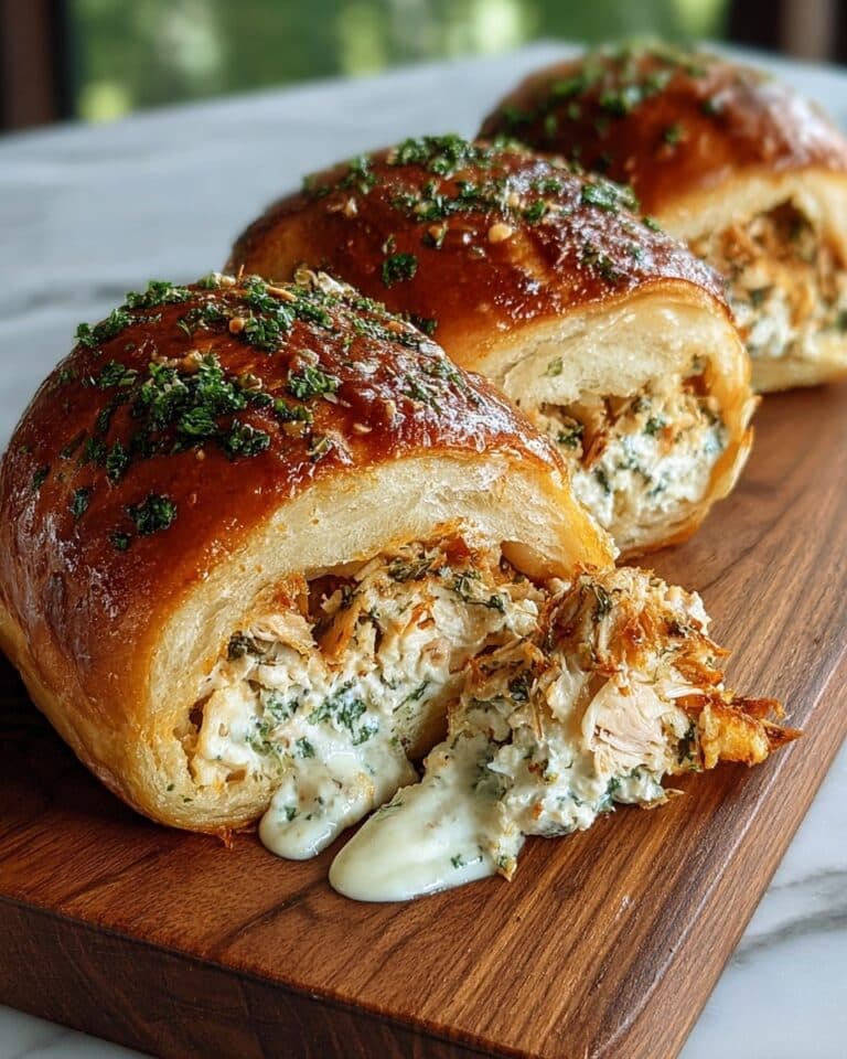 Creamy Garlic Herb Chicken Crescent Rolls Recipe