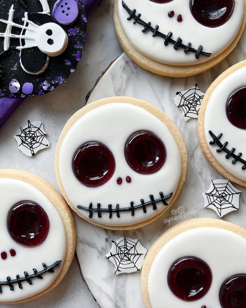 Easy Jack Skellington Cookies Recipe