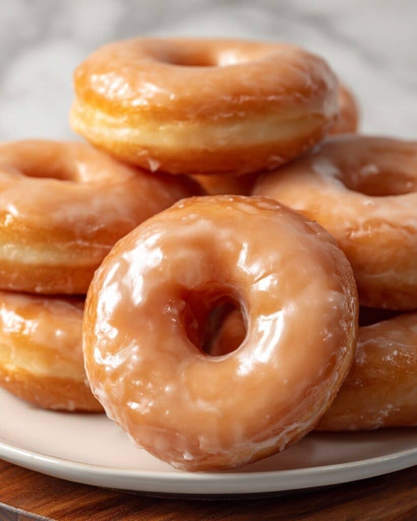 Classic Dozen Glazed Doughnuts Recipe