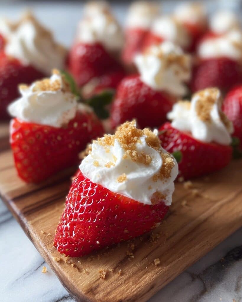 Deviled Strawberries Recipe