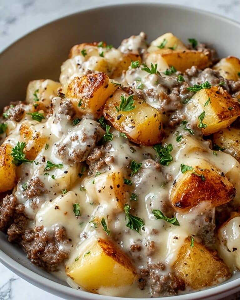 Creamy One-Pot Beef and Potato Casserole   Cozy & Simple Dinner Recipe