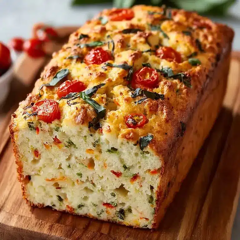 Savory Caprese Bread : A Fresh Italian Bread Recipe