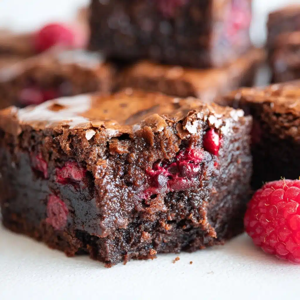 Raspberry Brownies Recipe - Recipe Image
