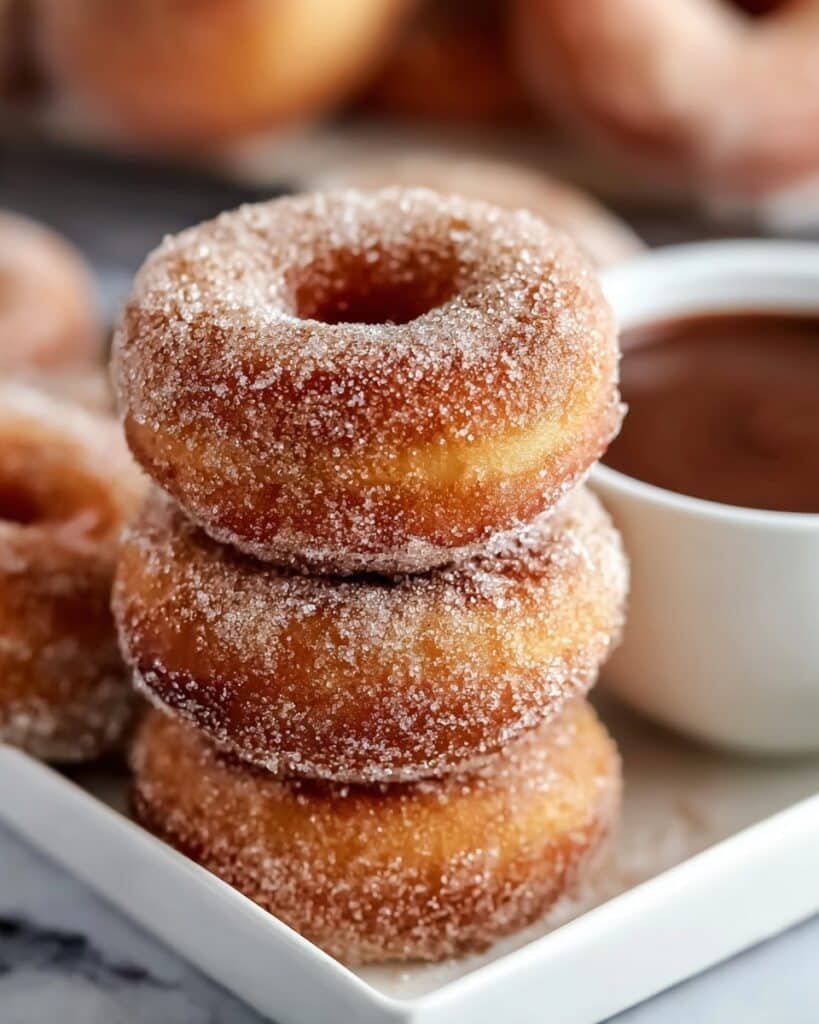 Sweet Churro Donut Bites Recipe