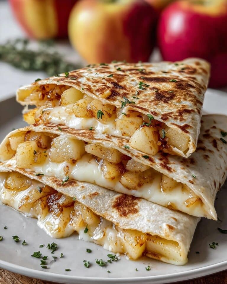 Apple Cinnamon Breakfast Quesadillas Recipe