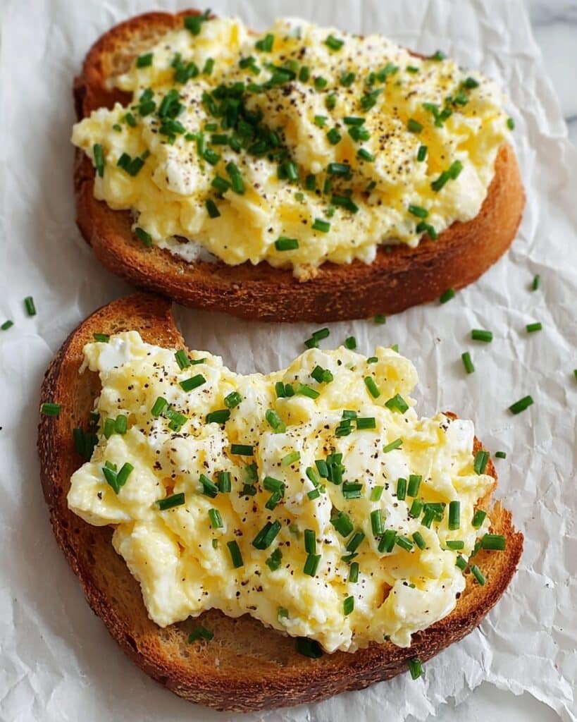 Egg and Ricotta Toast Recipe
