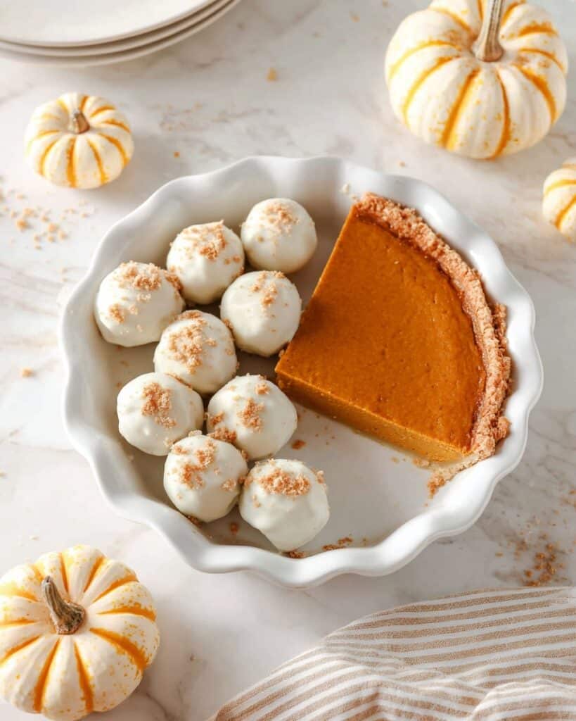 No-Bake Pumpkin Pie Balls Recipe