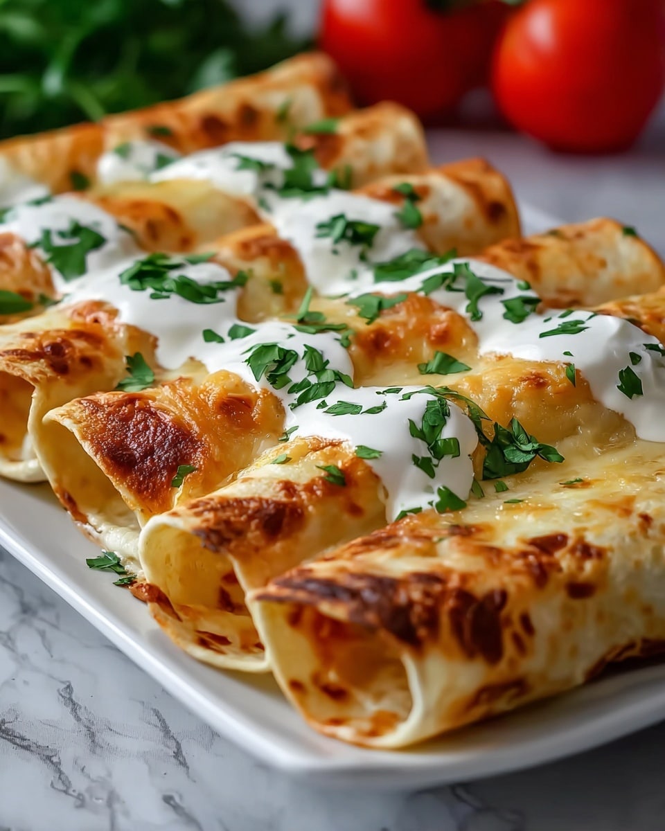 Baked Cream Cheese Chicken Taquitos Recipe