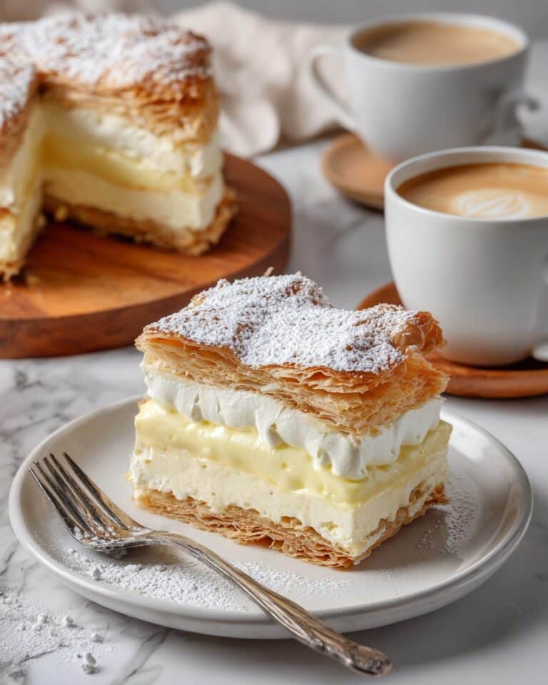 Karpatka Carpathian Cream Cake Recipe