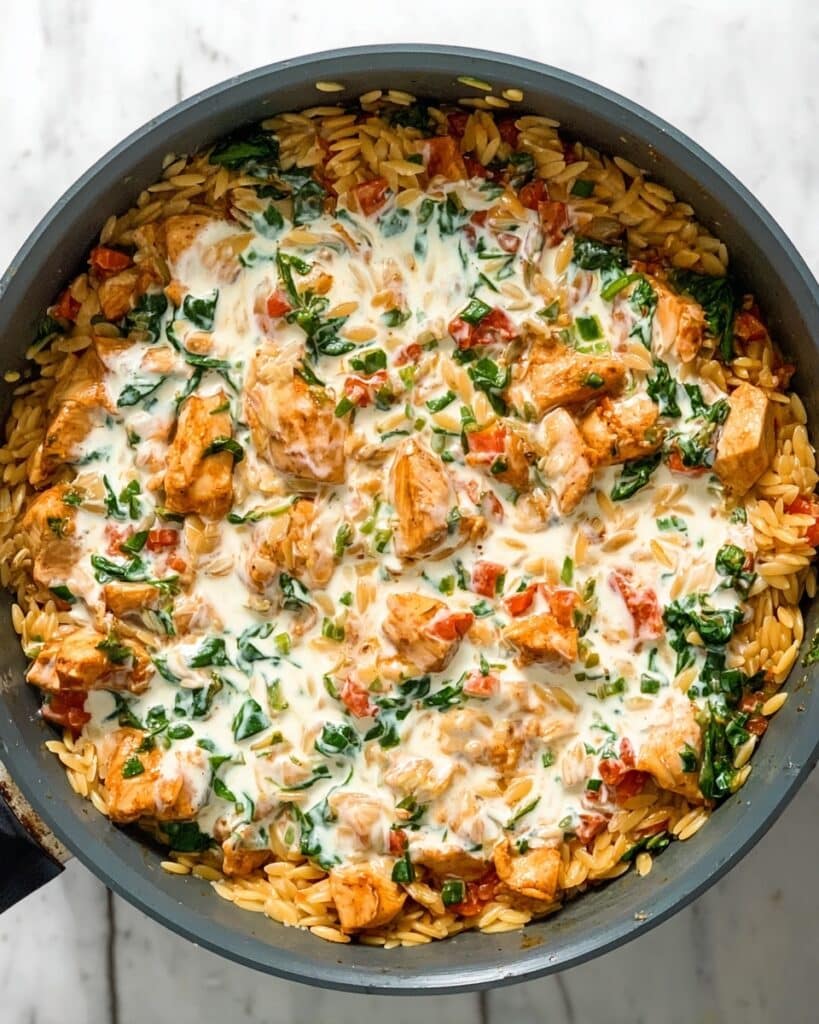 Cajun Chicken Orzo Recipe