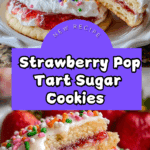 Strawberry Pop Tart Sugar Cookies Recipe
