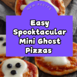 Spooktacular Mini Ghost Pizzas That Are Eerily Easy to Make Recipe