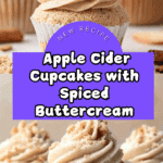 Apple Cider Cupcakes with Spiced Buttercream Frosting Recipe