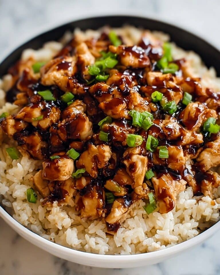 Honey BBQ Chicken Rice Recipe