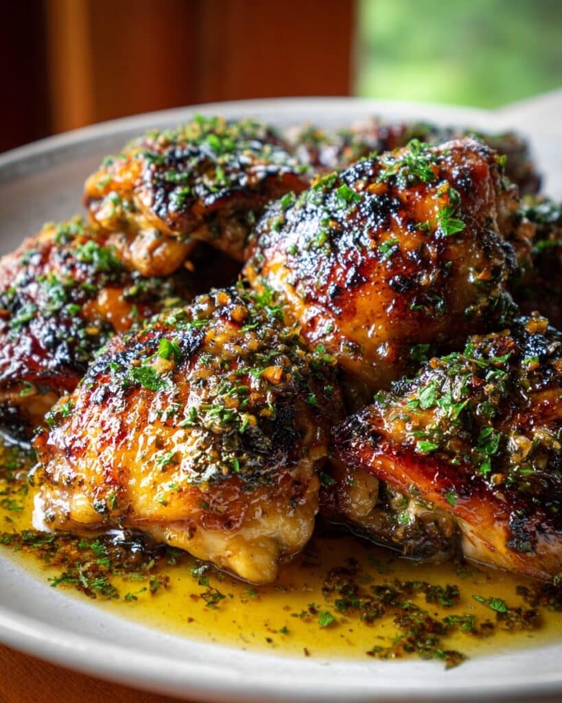 Brown Sugar Dijon Chicken Thighs Recipe