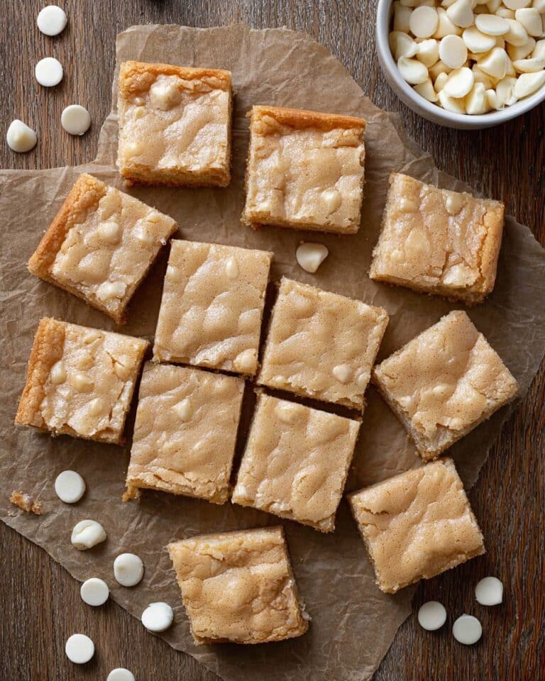 White Chocolate Brownies Recipe