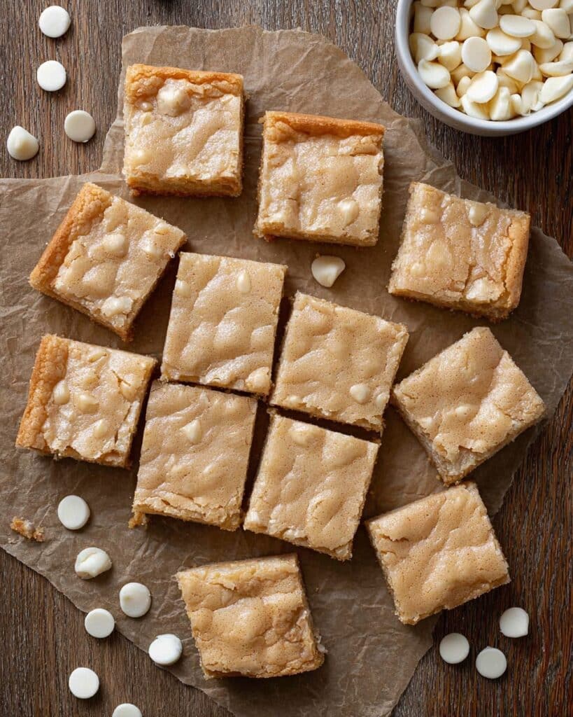 White Chocolate Brownies Recipe