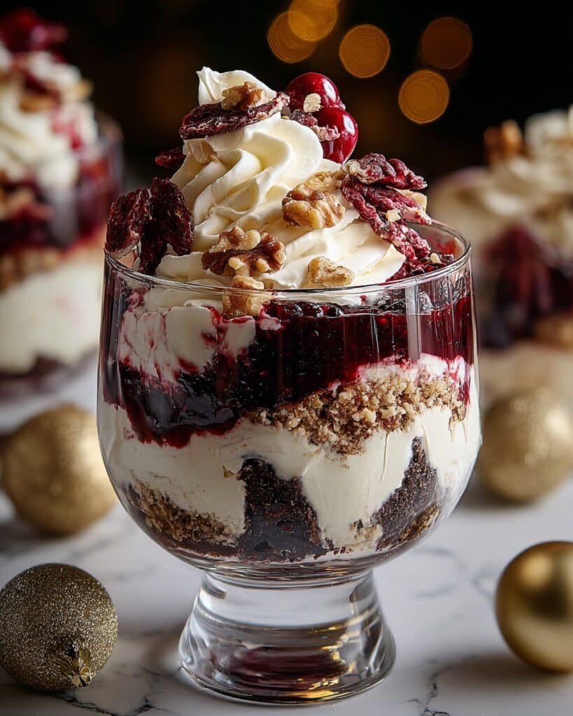 Black Forest Trifle for Christmas Recipe