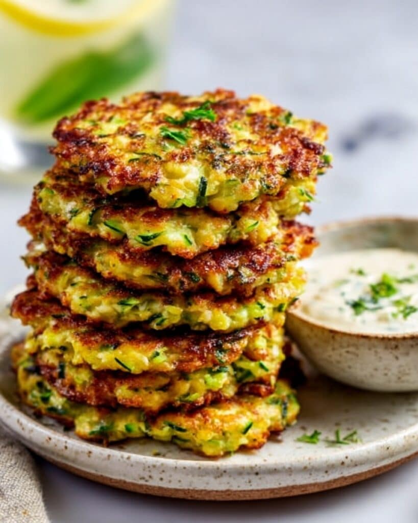 Crispy and Easy Zucchini Fritters Recipe