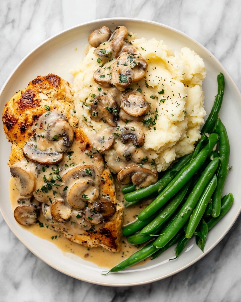 Creamy Mushroom Chicken Recipe