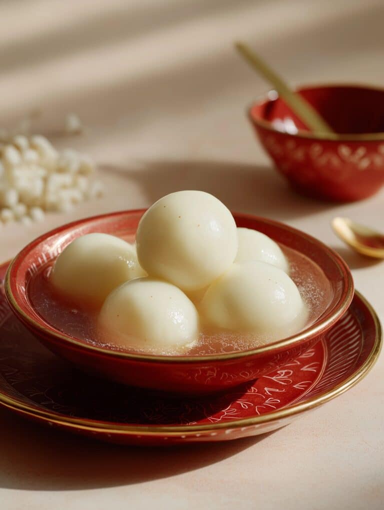 Creamy Rasgulla: Soft Spongy Indian Milk Balls Recipe