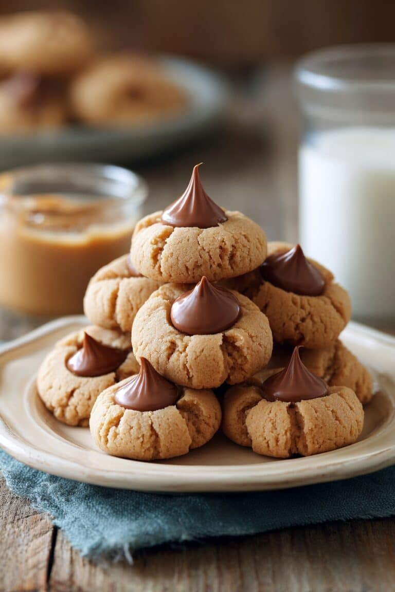 Peanut Butter Blossoms Recipe