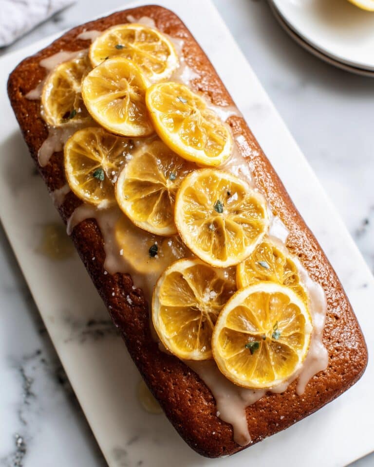 Moist Lemon Drizzle Cake Recipe