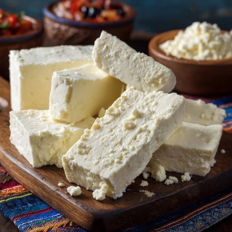 Creamy Queso Blanco with Green Chilies Recipe