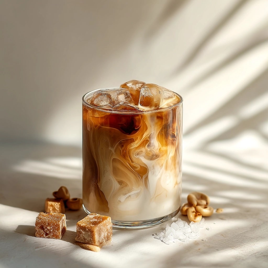 Salted Caramel White Russian Recipe - Recipe Image