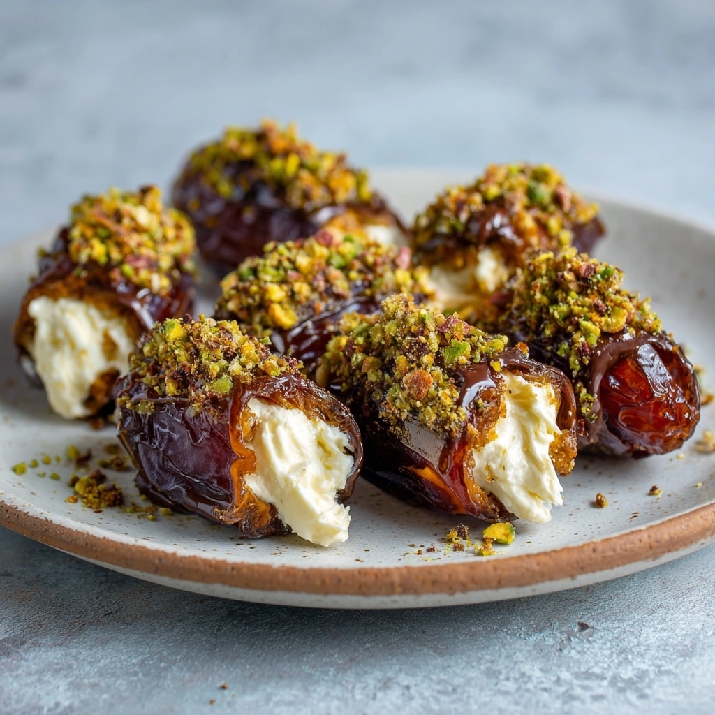 Sweet Stuffed Dates with Feta, Parmesan, and Walnuts Recipe