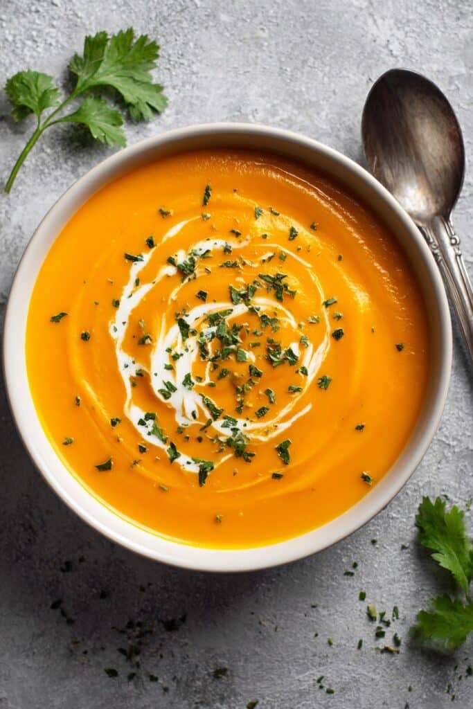 Creamy Velvety Vegetable Soup Recipe